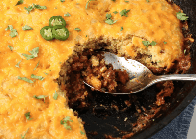 Cornbread Taco Bake