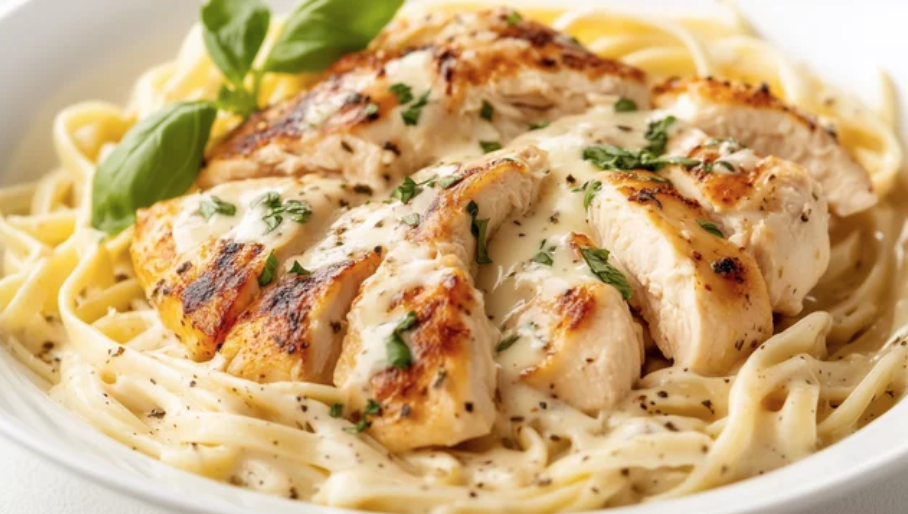 Crockpot Italian Chicken (Alfredo)