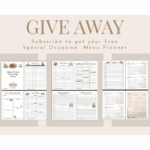 Special Occasion Dinner Planner