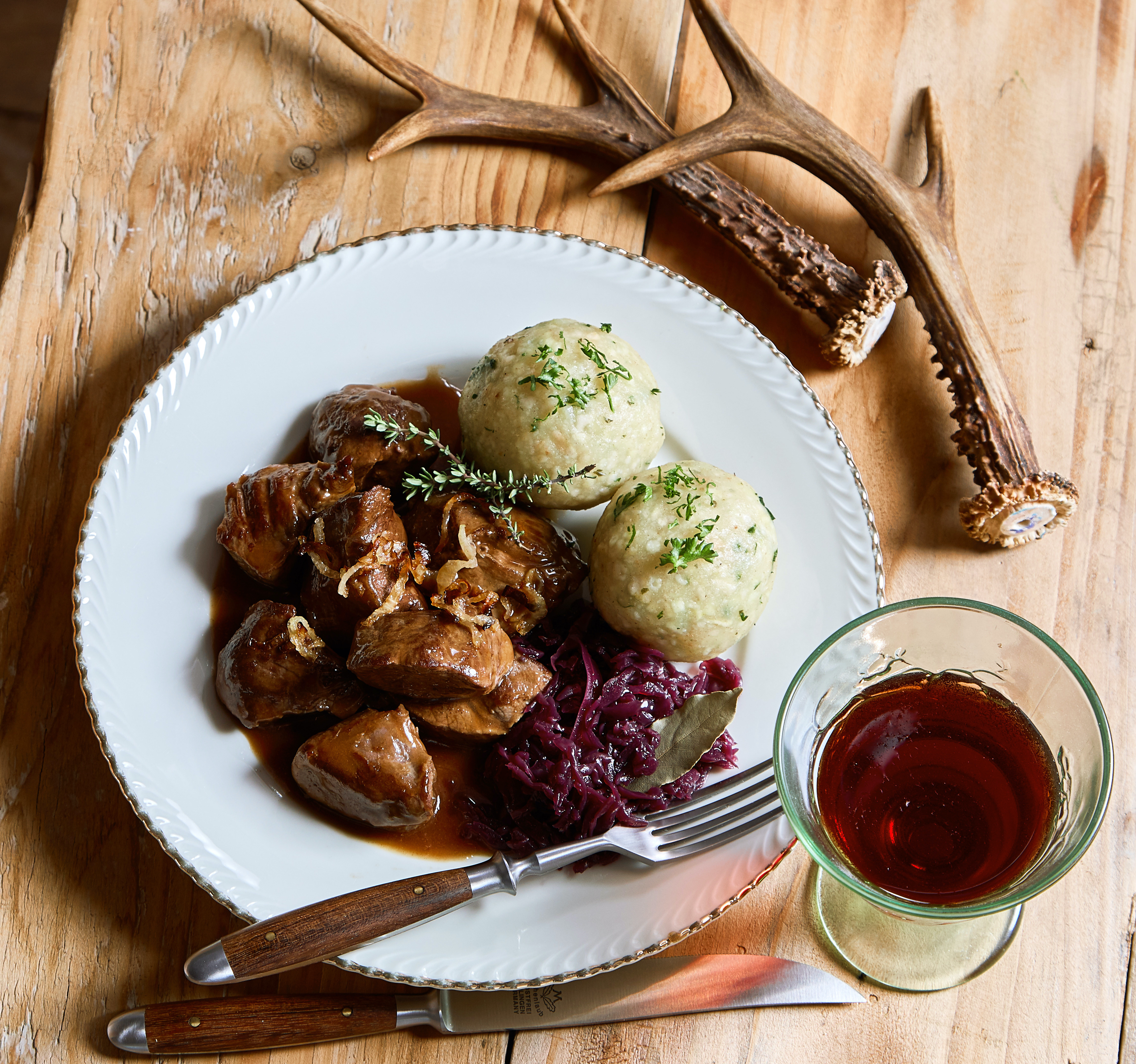 Pan Seared Venison Tenderloin